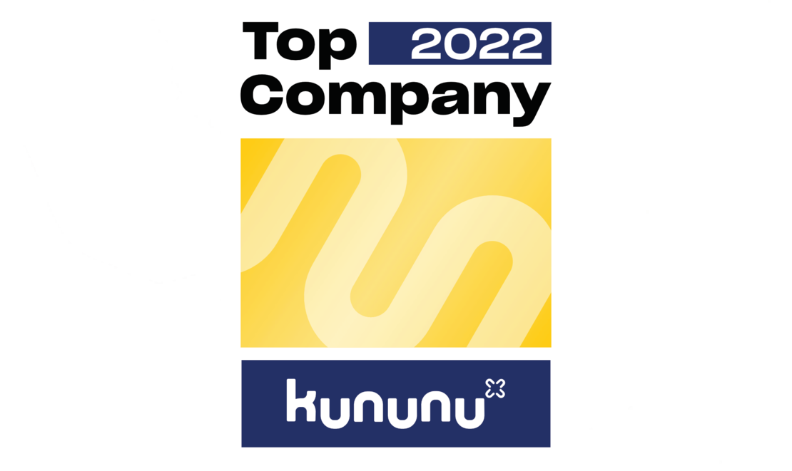 Auszeichnung Kununu Top Company 2022