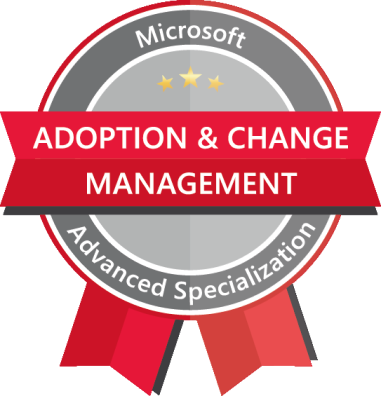 Microsoft Auszeichnung Advanced Specialization Adoption and Change Management