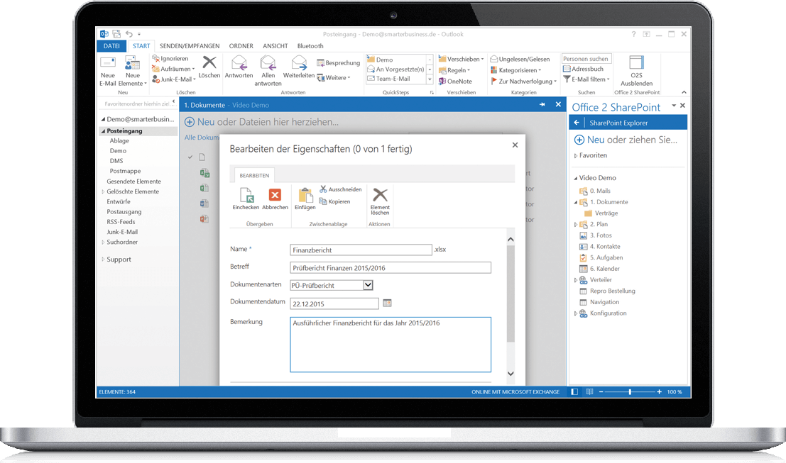 Outlook2SharePoint im Einsatz bei Stihl
