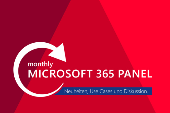 Grafik zum Monthly Microsoft 365 Panel im novaCapta Corporate Design